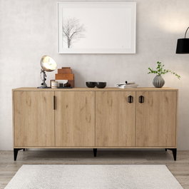 Hanah Home Deren 4006 Consola Roble Zafiro